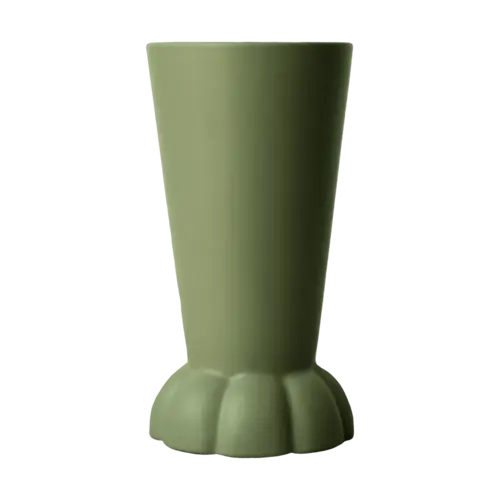 DBKD Flora vase 22 cm Green