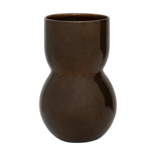 URBAN NATURE CULTURE Noan vase 28 cm Dark downtown brown