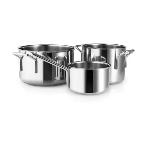 Eva Solo Eva Trio Stainless Steel grydesæt 3 dele Rustfrit stål