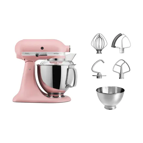 KitchenAid Artisan 5KSM175 køkkenmaskine med ekstra tilbehør 4,8 L Dried rose