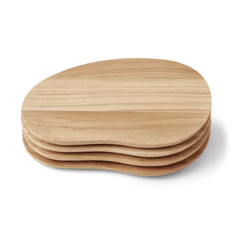 ferm LIVING Cairn butter boards bakke 4 dele Oak