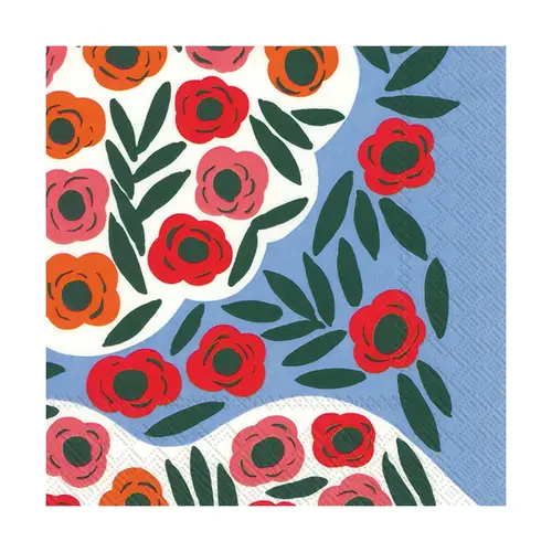 Marimekko Ruukku serviet 33x33 cm 20-pak Blue