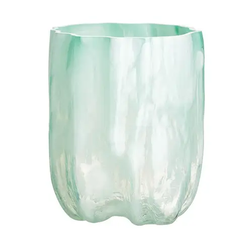 Kosta Boda Crackle vase 27 cm Jadegrøn