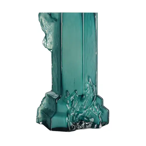 Kosta Boda Rocky Baroque vase 35 cmm Chrysocolla