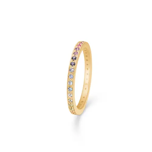 Mads Z Poetry Rainbow Ring 14 kt. Guld 1544061-56 - Dame - Gold