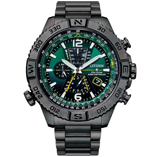 Citizen Eco-Drive Radio Controlled Promaster Navihawk AT8227-56X - Herre - 48 mm - Analog - Kvarts - Safirglas