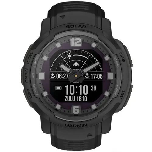 Garmin Instinct Crossover Solar Tactical Edition 010-02730-00 - Herre - 45 mm - Smartwatch - Digitalt/Smartwatch