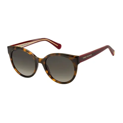 Tommy Hilfiger Havana Solbrille 20467605L53HA - Dame - Acetate