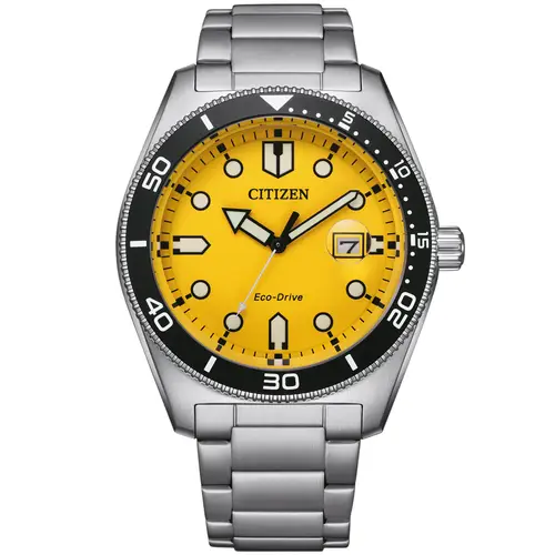 Citizen Marine Eco-Drive AW1760-81Z - Herre - 43 mm - Analog - Kvarts - Mineralglas