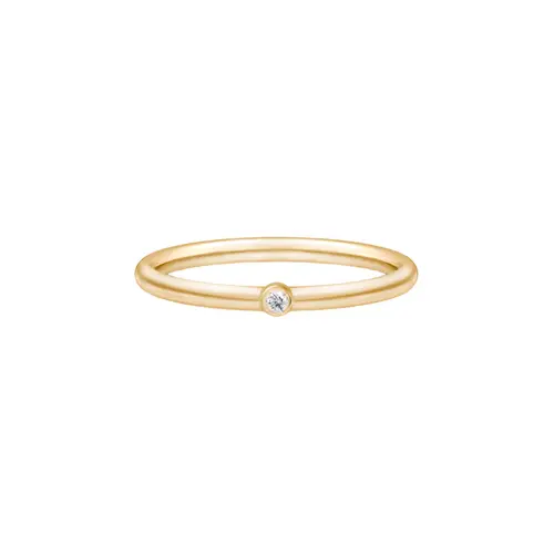 Julie Sandlau Purity Ring 14 kt. Guld 0,017 ct. YG14-RI337-52 - Dame - Gold