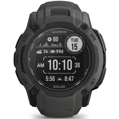 Garmin Instinct 2X Solar 010-02805-00 - Herre - 50 mm - Smartwatch - Digitalt/Smartwatch - Gorilla Glas