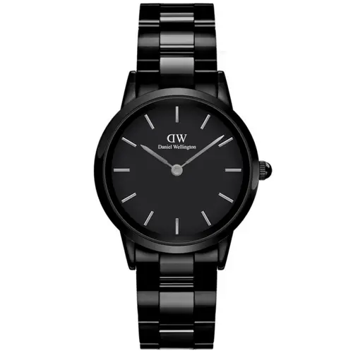 Daniel Wellington Iconic Link Ceramic 32 DW00100414 - Dame - 32 mm - Analog - Kvarts - Mineralglas