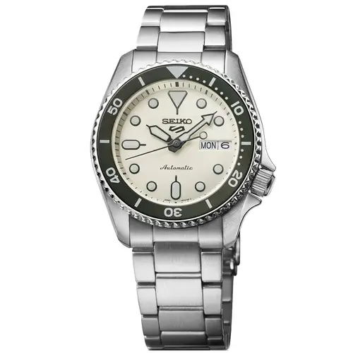 Seiko 5 Sports Midi SRPK31K1 - Unisex - 38 mm - Analog - Automatisk - Hardlex Crystal Mineralglas