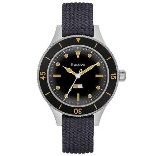 Bulova Archive Mil Ships 98A266-1 - Herre - 41 mm - Analog - Automatisk - Safirglas