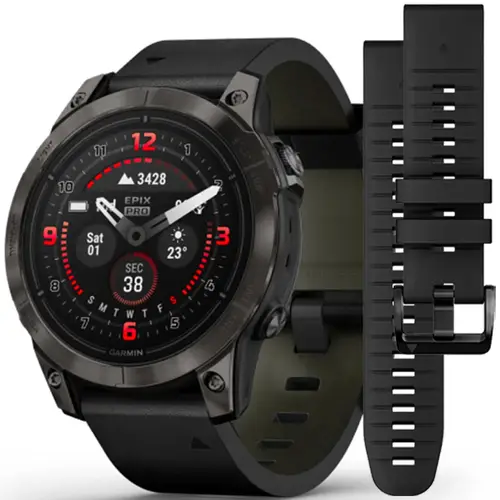 Garmin Epix Gen2 Pro Sapphire 010-02803-30 - Herre - 47 mm - Smartwatch - Digitalt/Smartwatch - Safirglas