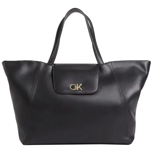 Calvin Klein Re-lock Shopper Skuldertaske K60K611052BAX - Dame - Polyester