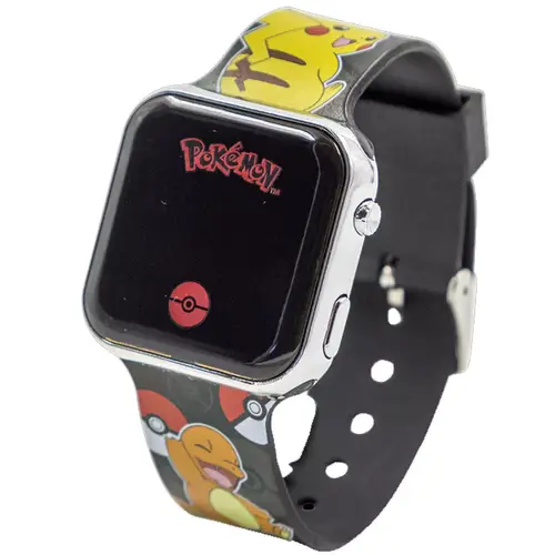 Accutime LED Watch Pokemon P001161-A - Unisex - 38 mm - Digitalt - Kvarts - Plexiglas