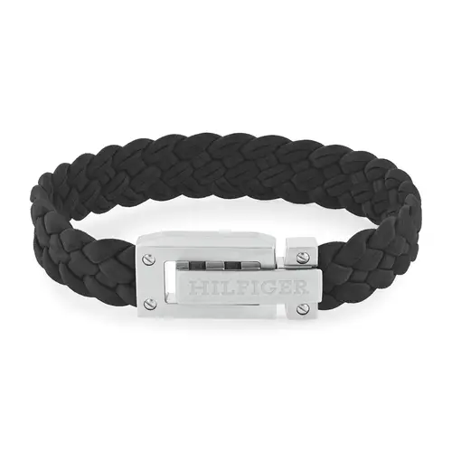 Tommy Hilfiger Bracelet Armbånd Læder 2790517 - Herre - Stainless Steel