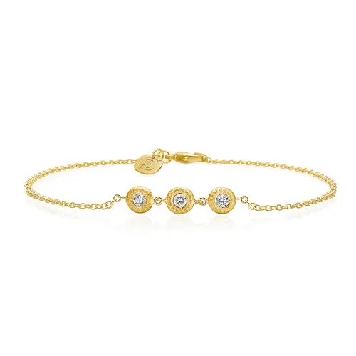 Dulong Glory Armbånd 18 kt. Guld 0,12 ct. GLY4-A3030-3 - Dame