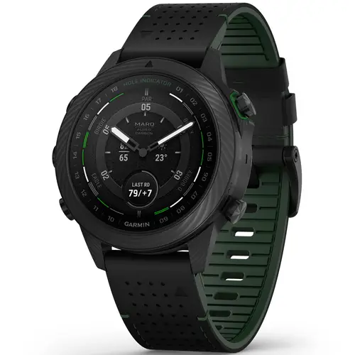 Garmin MARQ Golfer Gen 2 Carbon Edition 010-02722-21 - Herre - 46 mm - Smartwatch - Digitalt/Smartwatch - Safirglas