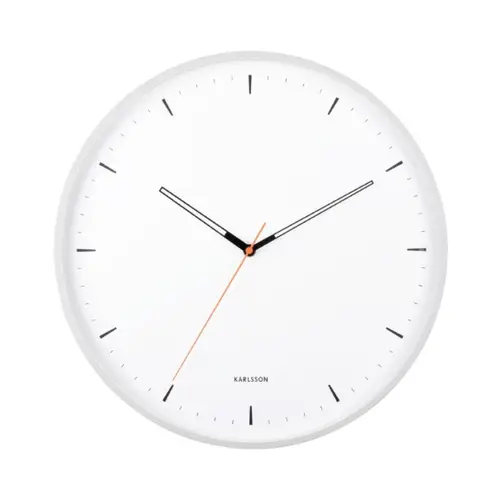 Karlsson Calm Wall Clock Vægur KA5940WH - Unisex - 40 cm - Kvarts