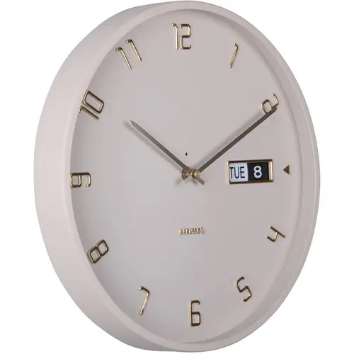 Karlsson Data Flip Wall Clock Vægur KA5953WG - Unisex - 30 cm - Kvarts