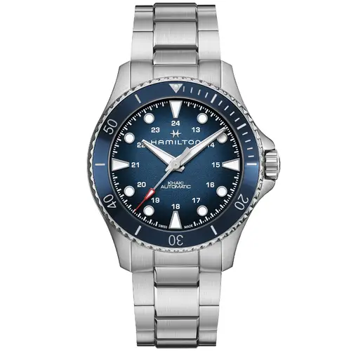 Hamilton Khaki Navy Scuba Auto H82505140 - Herre - 43 mm - Analog - Automatisk - Safirglas