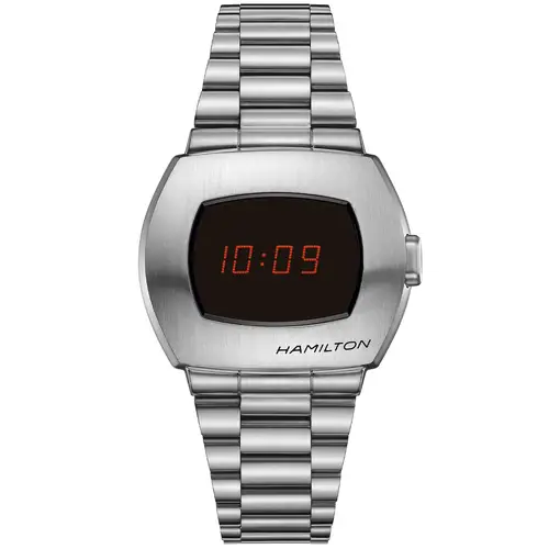 Hamilton American Classic PSR Digital Quartz H52414130 - Unisex - 34 mm - Analog - Digitalt/Smartwatch - Safirglas