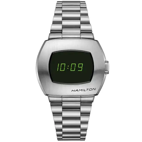 Hamilton American Classic PSR Digital Quartz H52414131 - Unisex - 34 mm - Analog - Digitalt/Smartwatch - Safirglas