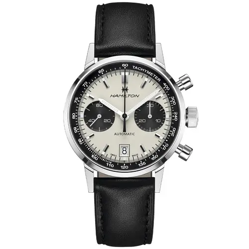 Hamilton American Classic Intra-Matic Auto Chrono H38416711 - Herre - 40 mm - Analog - Automatisk - Safirglas