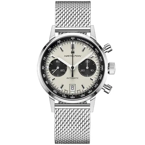 Hamilton American Classic Intra-Matic Auto Chrono H38416111 - Herre - 40 mm - Analog - Automatisk - Safirglas