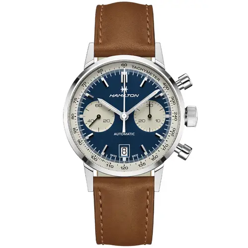 Hamilton American Classic Intra-Matic Auto Chrono H38416541 - Herre - 40 mm - Analog - Automatisk - Safirglas