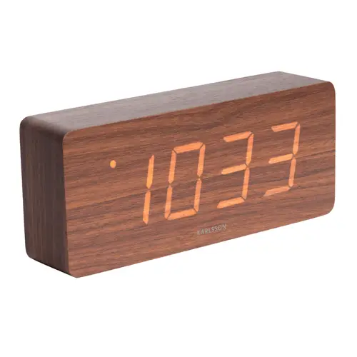 Karlsson Alarm Clock Tube Vækkeur KA5654DW - Unisex - 21 cm - Kvarts