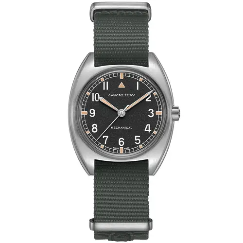 Hamilton Khaki Aviation Pilot Pioneer Mechanical H76419931 - Herre - 36 mm - Analog - Mekanisk Håndoptræk - Mineralglas