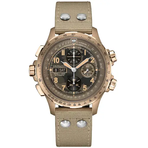 Hamilton Khaki Aviation X-Wind Auto Chrono H77916920 - Herre - 45 mm - Analog - Automatisk - Safirglas