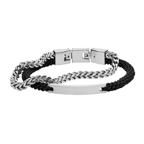 Fossil JF03325040 Armbånd Nylon JF03325040 - Herre - Stainless Steel