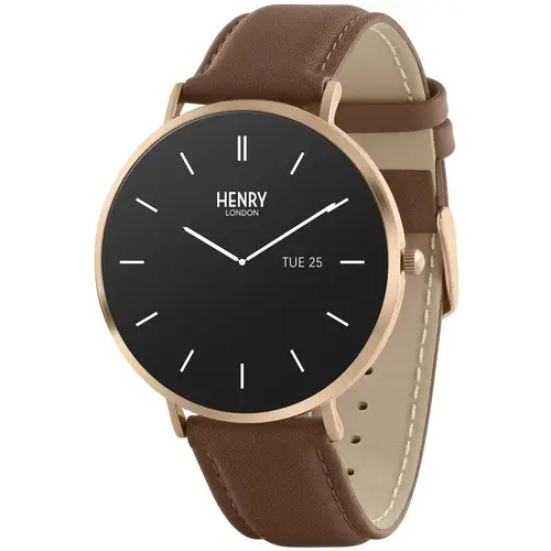 Henry London Smartwatch HLS65-0002 - Herre - 43 mm - Smartwatch - Digitalt/Smartwatch - Mineralglas