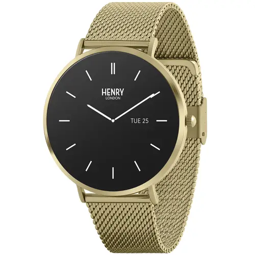 Henry London Smartwatch HLS65-0006 - Herre - 43 mm - Smartwatch - Digitalt/Smartwatch - Mineralglas