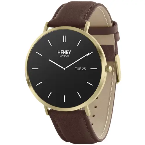 Henry London Smartwatch HLS65-0007 - Herre - 43 mm - Smartwatch - Digitalt/Smartwatch - Mineralglas