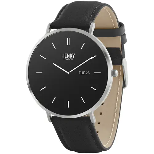 Henry London Smartwatch HLS65-0009 - Herre - 43 mm - Smartwatch - Digitalt/Smartwatch - Mineralglas