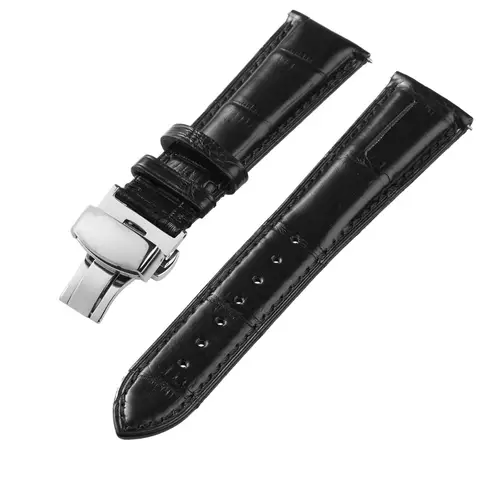 Mulhouse Læderrem KXD0655-22 mm - Unisex - Alligator Leather