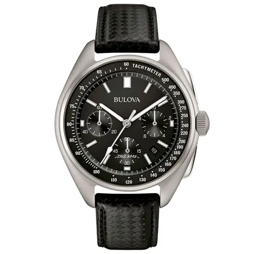 Bulova Lunar Pilot Chronograph 96B251 - Herre - 45 mm - Analog - Kvarts - Safirglas