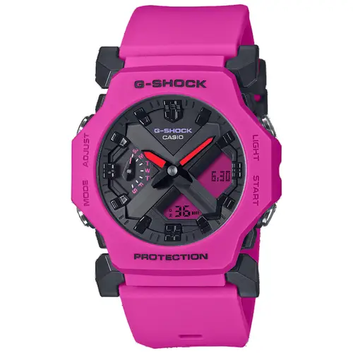 Casio G-Shock GA-2300-4AER - Unisex - 42 mm - Analog - Kvarts - Mineralglas