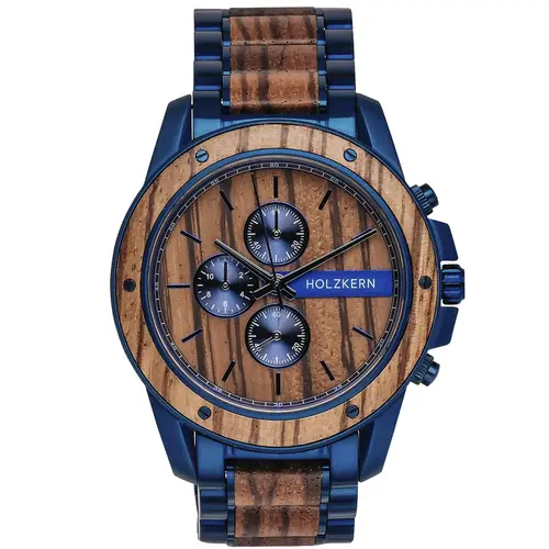 Holzkern Gareth 9120078333167 - Herre - 45 mm - Analog - Kvarts - Mineralglas