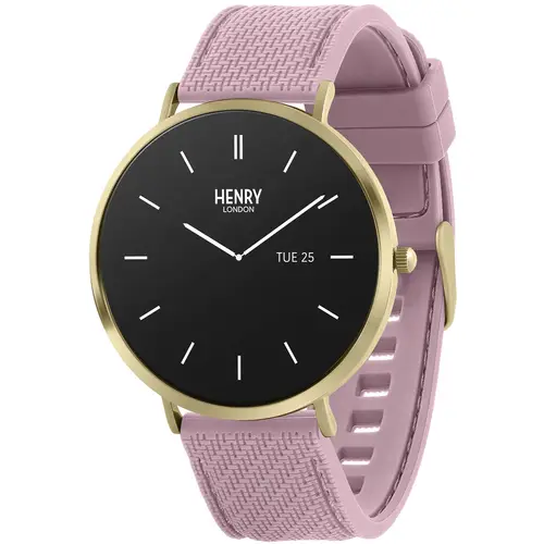 Henry London Smartwatch HLS65-0016 - Dame - 43 mm - Smartwatch - Digitalt/Smartwatch - Mineralglas