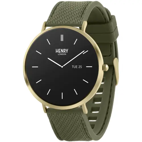 Henry London Smartwatch HLS65-0018 - Dame - 43 mm - Smartwatch - Digitalt/Smartwatch - Mineralglas