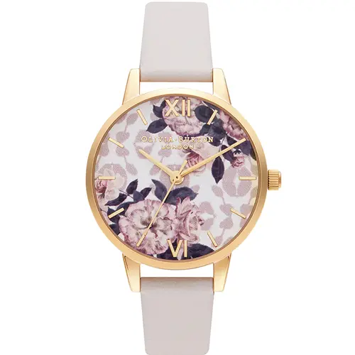 Olivia Burton Wild Flower OB16LP02 - Dame - 30 mm - Analog - Kvarts - Mineralglas