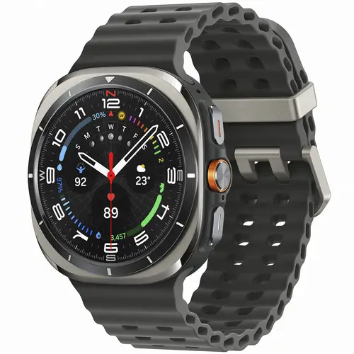 Samsung Galaxy Watch Ultra Titanium SM-L705FZTAEUB - Herre - 47 mm - Smartwatch - Digitalt/Smartwatch - Safirglas