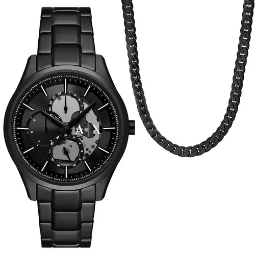 Armani Exchange Dante AX7160SET - Herre - 42 mm - Analog - Kvarts - Mineralglas