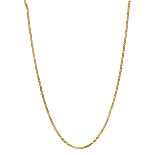 Tom Morris Box Chain Armbånd 18 kt. Forgyldt Rustfrit Stål TM00009 - Herre - Gold